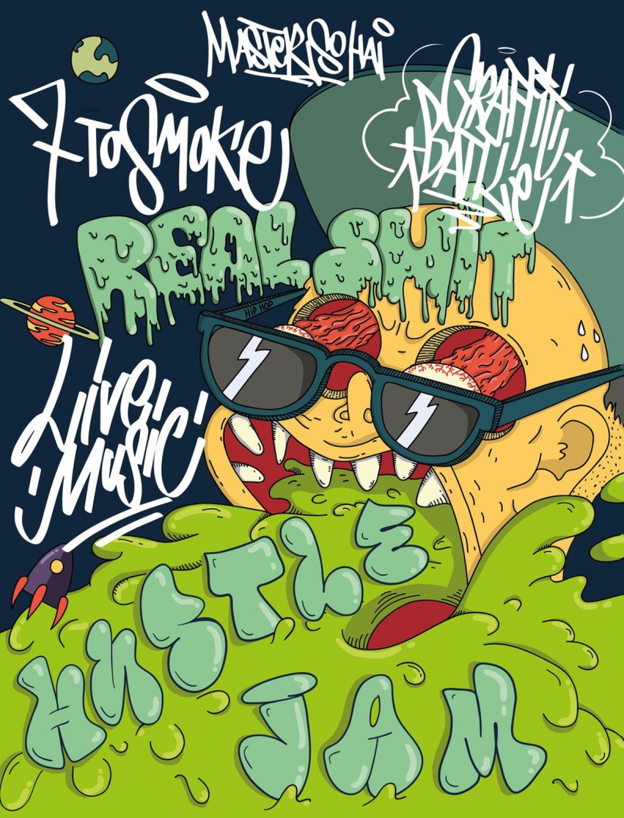 Hustle Jam 2017 poster