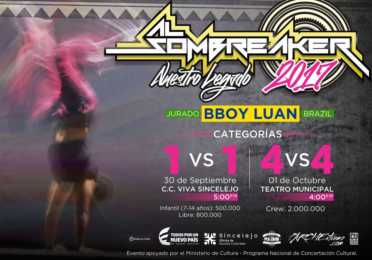 Festival Al Sombreaker 2017 poster