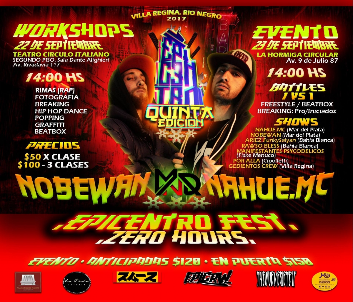 Epicentro 2017 poster