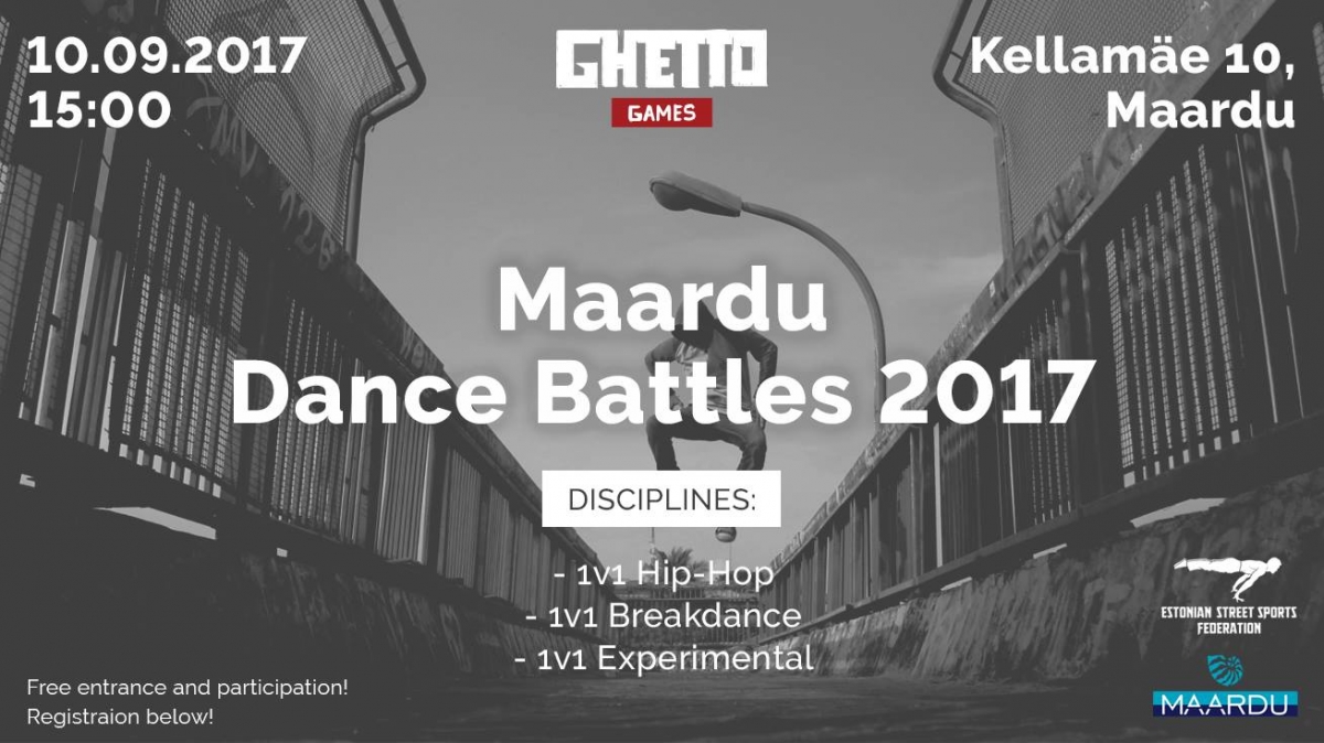 Maardu Dance Battles 2017 poster
