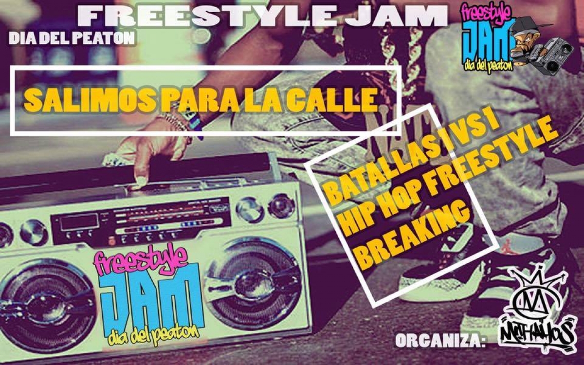 Freestyle Jam - Dia Del Peaton 2017 poster