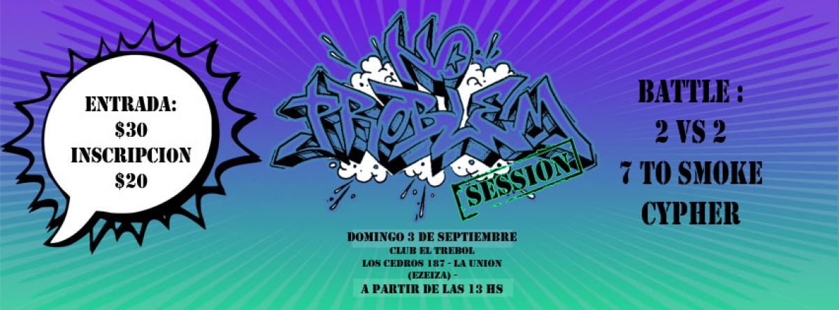 No Problem Session 1 poster