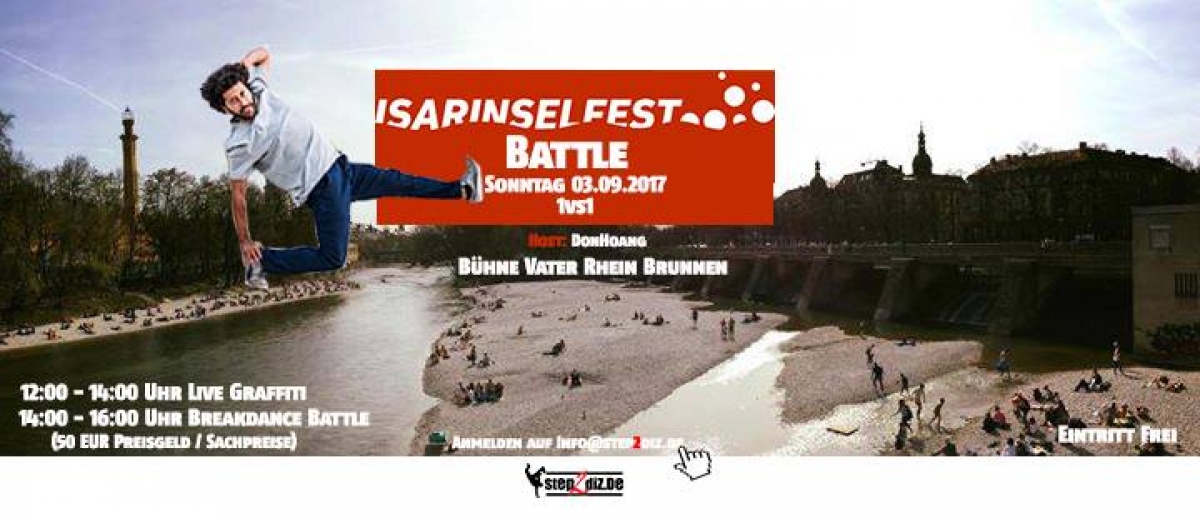 Isarinselfest Battle 2017 poster