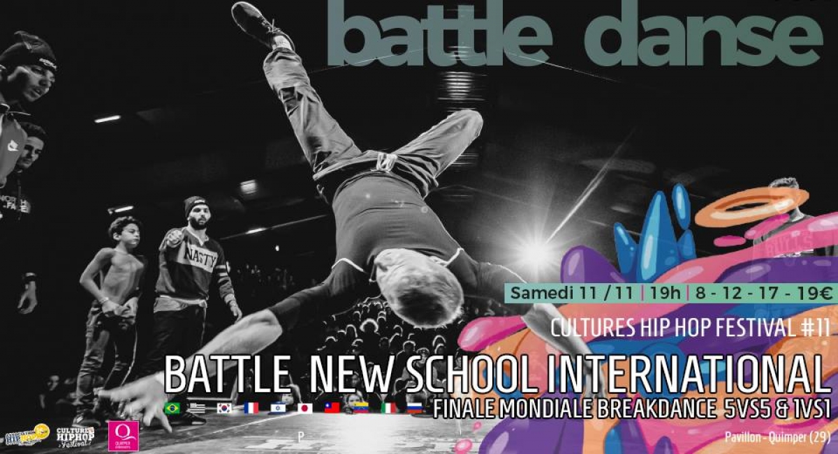 Battle New School 14 - World Final Breakdance 2017 poster