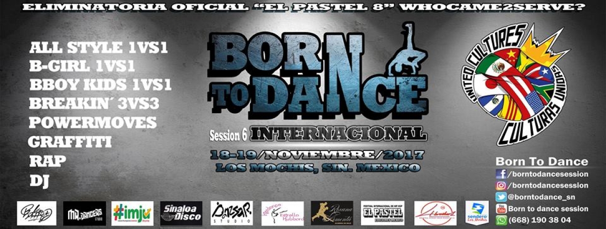 Born To Dance Internacional Session 6 poster