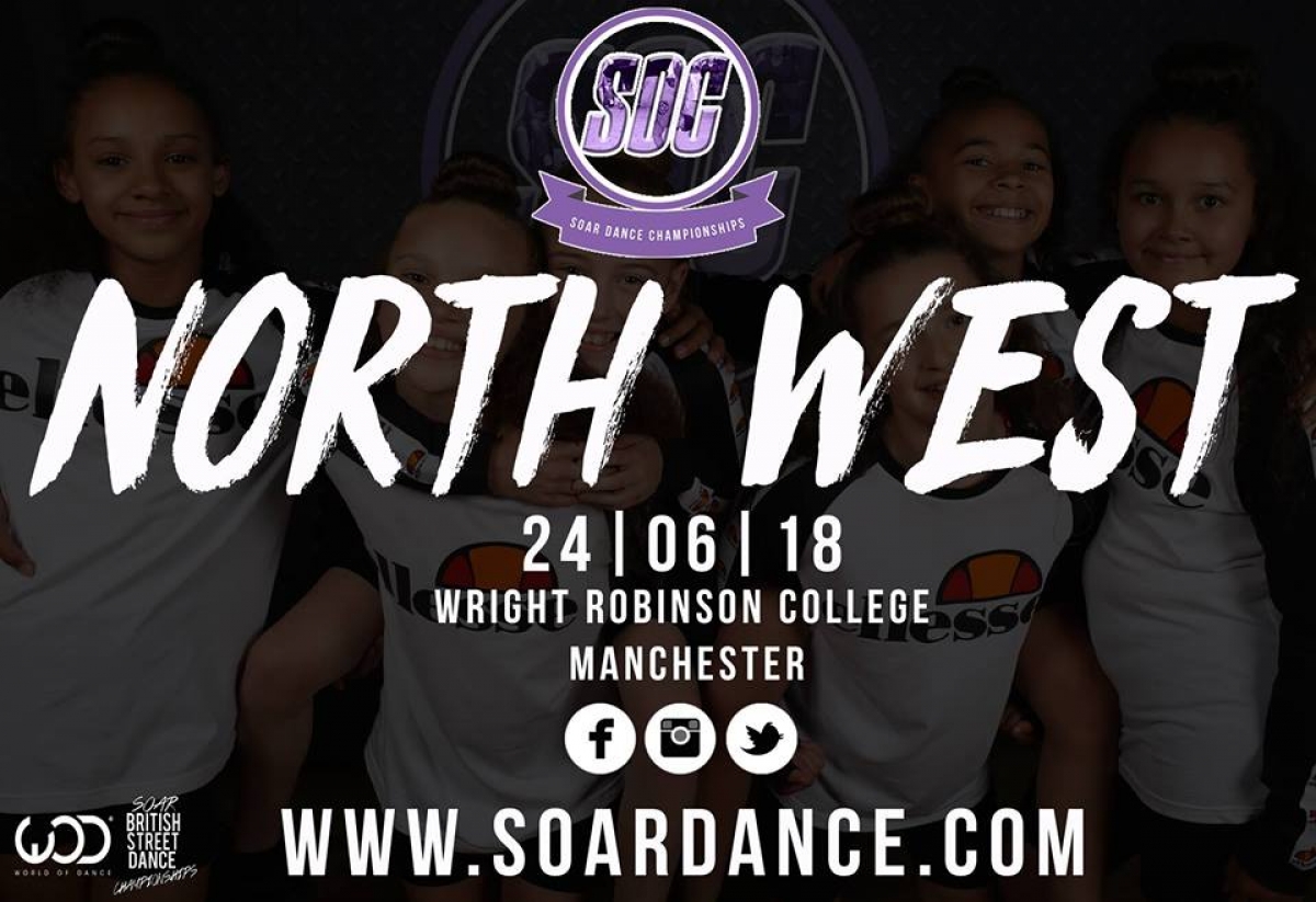 SDC North West Street Dance Championships 2018 poster