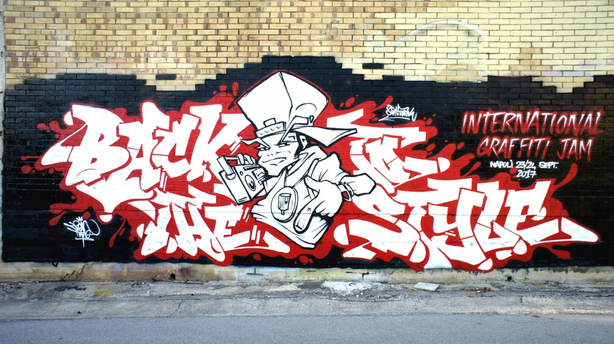 Back to the Style - International Graffiti Jam 2017 poster