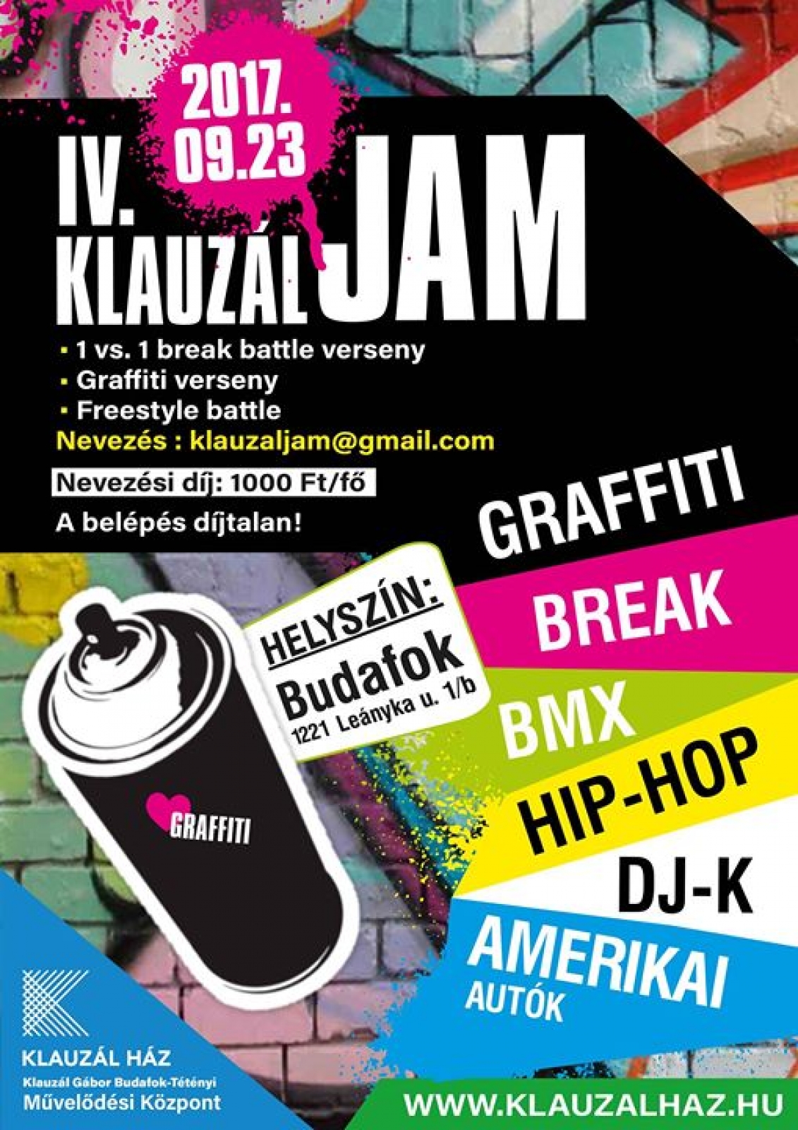 Klauzál Jam 4 poster