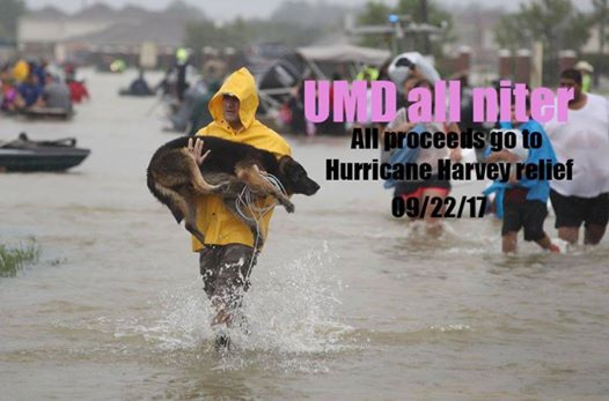 UMD Bboy Jam: Hope For Harvey 2017 poster