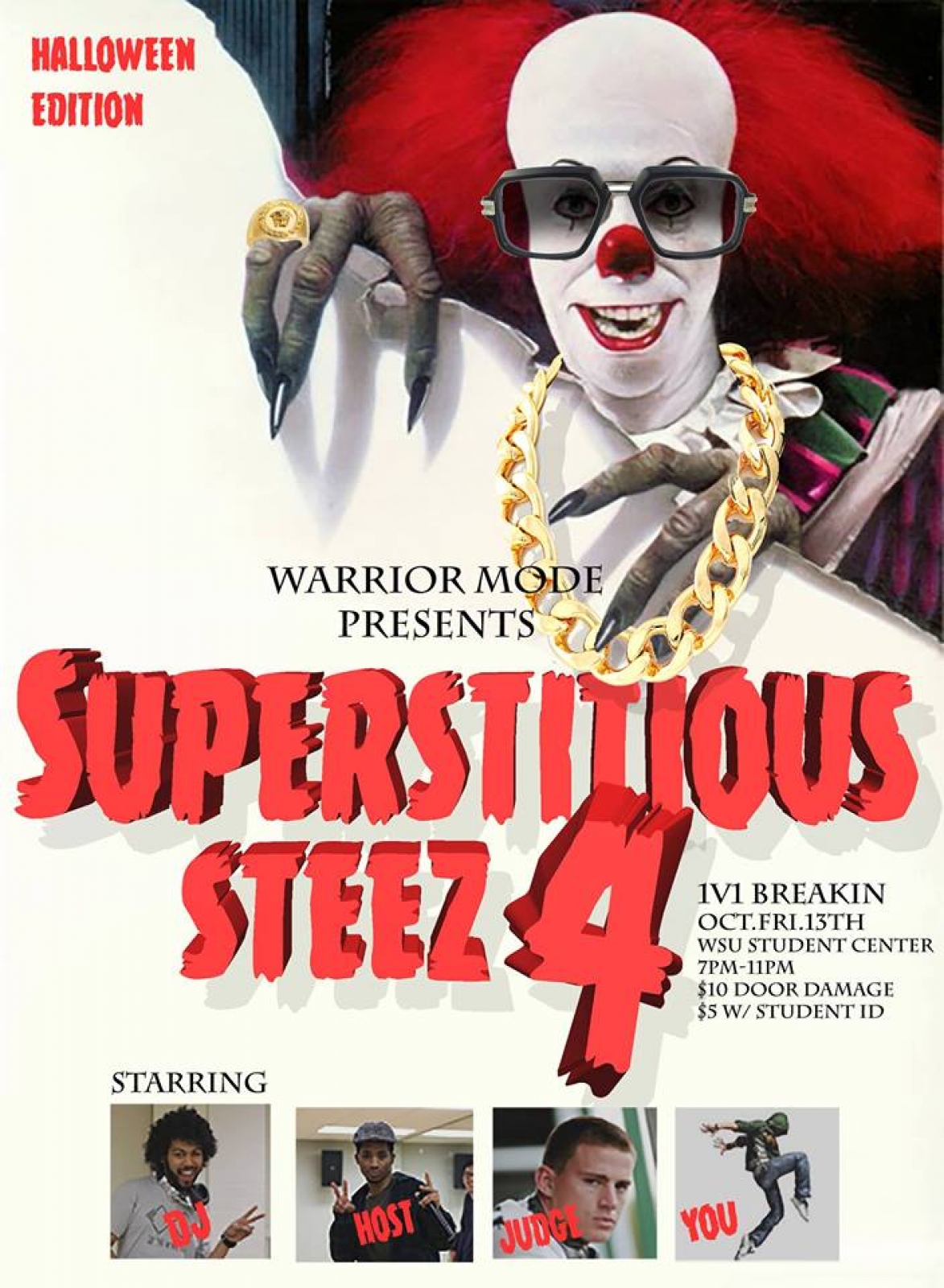 Superstitious Steez 4 poster
