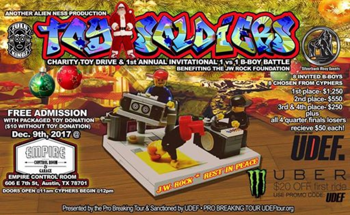 Toy Drive & Pro Breaking Tour 2017 poster