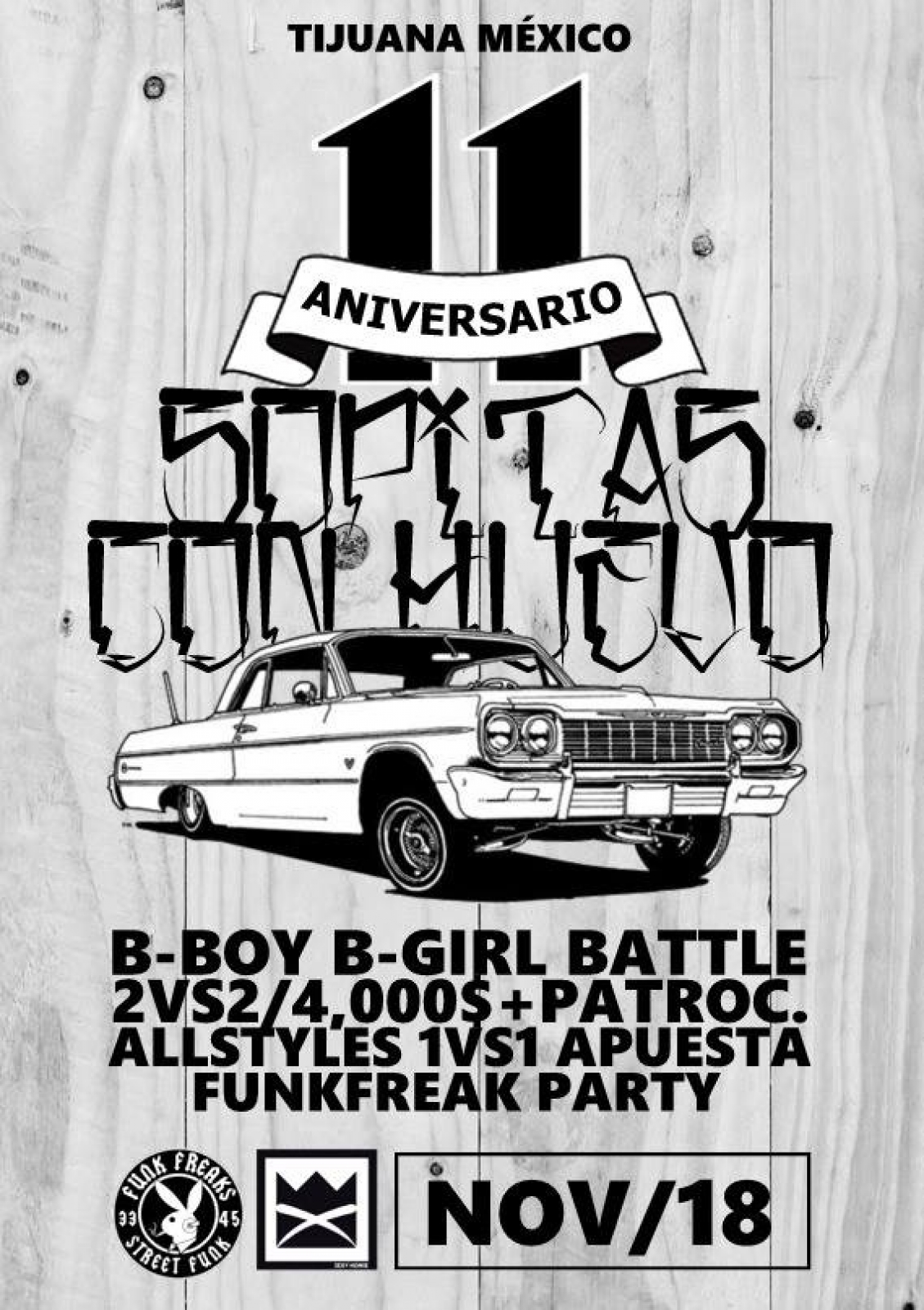 Sopitas con huevo Aniversario 11 poster