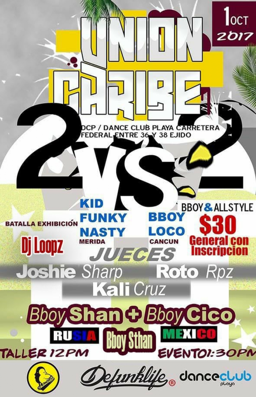 Union Caribe 2017 poster