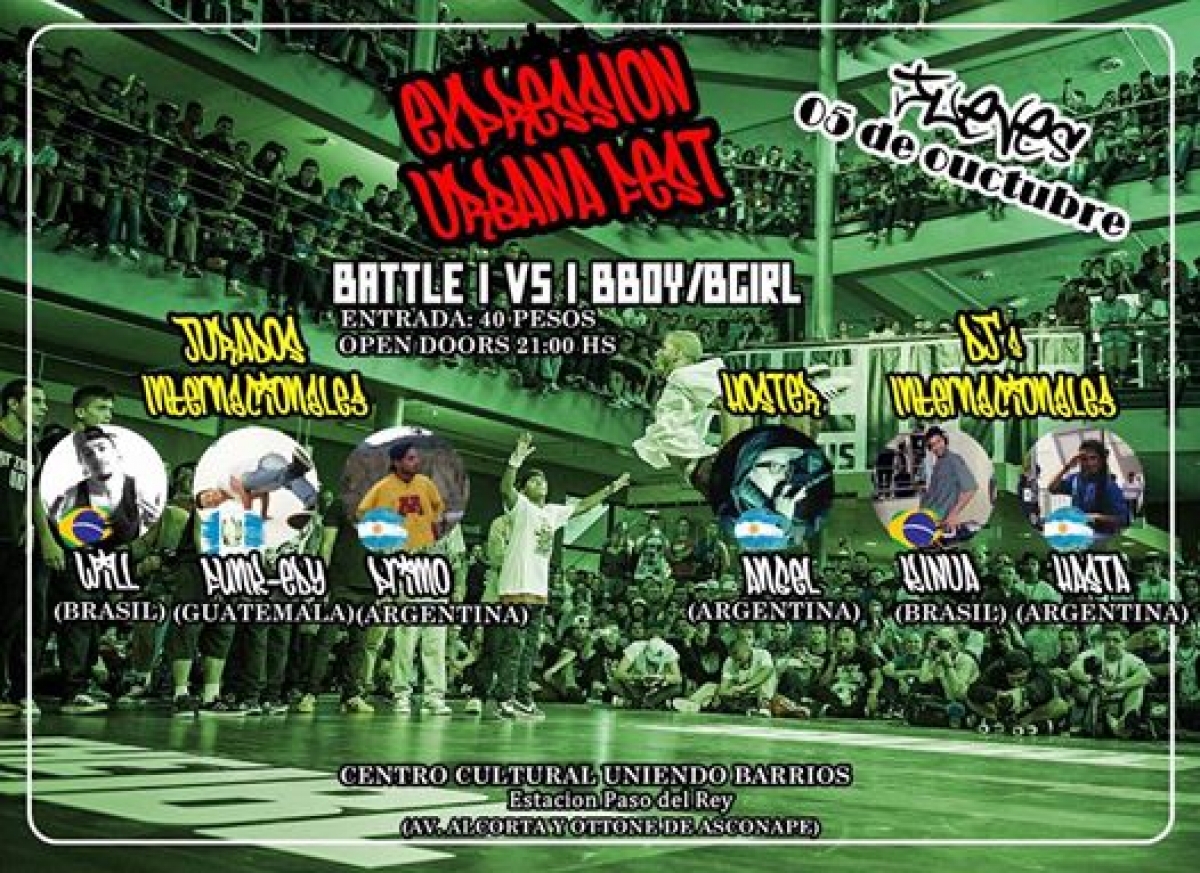 Expresion Urbana Fest 2017 poster