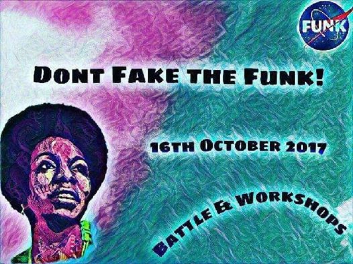 Don't Fake The Funk 2017 poster