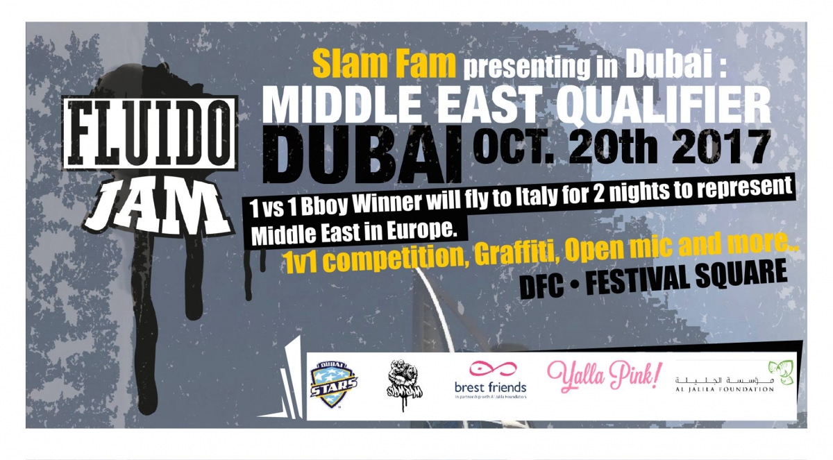 Fluido Jam Middle East Qualifier 2017 poster
