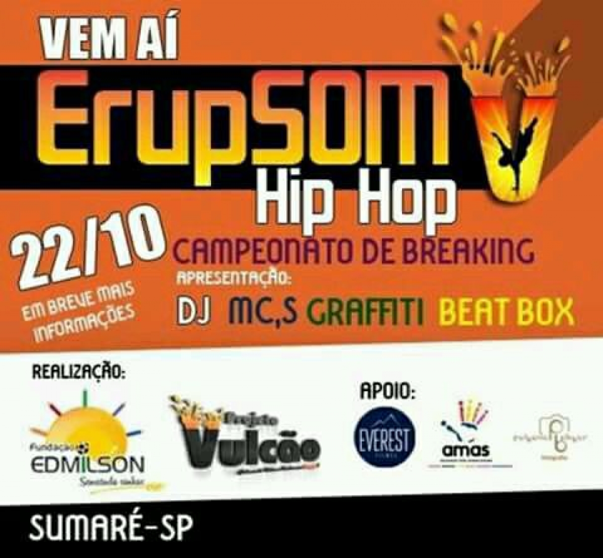 ErupSom HIP HOP 2017 poster