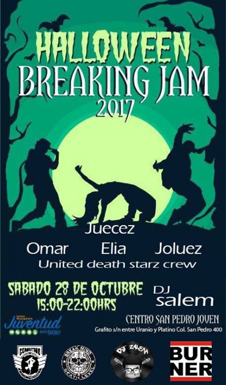 Halloween Breaking JAM 2017 poster