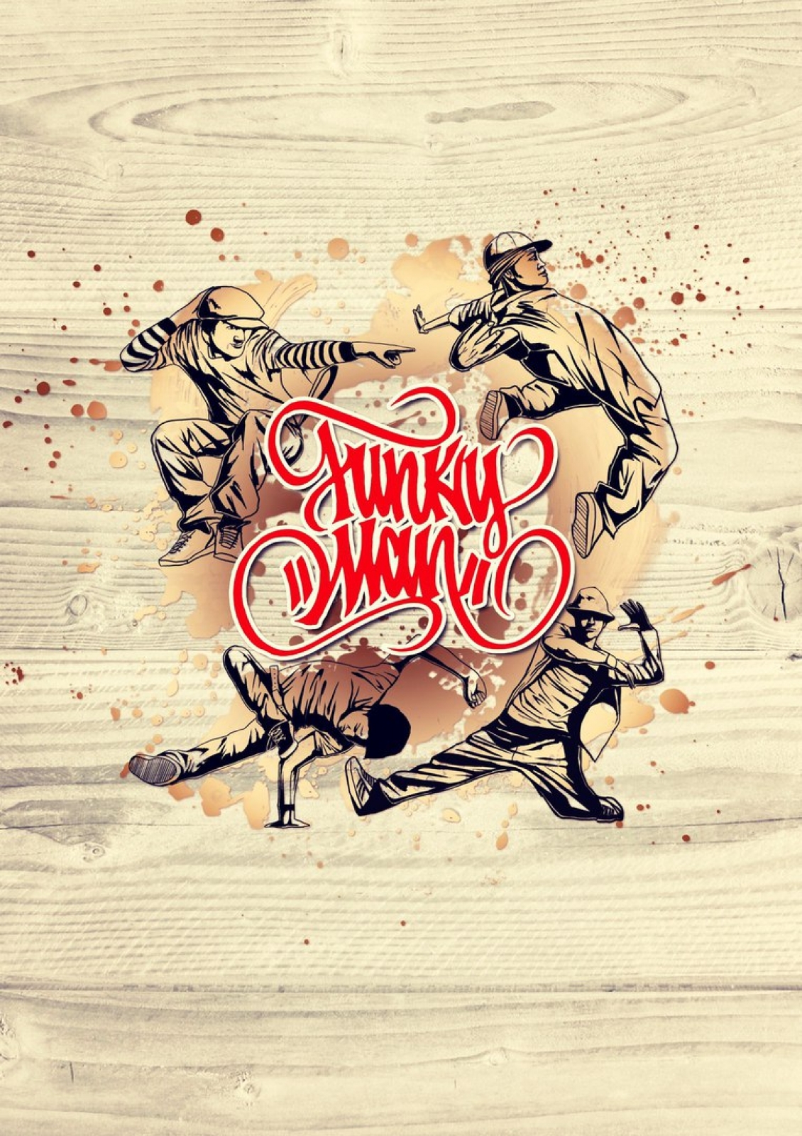 FUNKY MAN 2017 poster