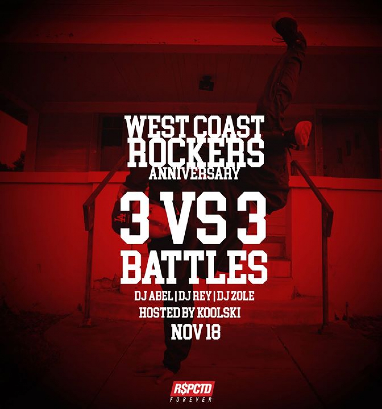 West Coast Rockers Anniversary 2017 poster