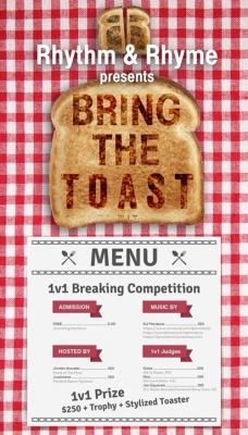 Rhythm & Rhyme Breaking Jam: Bring the Toast!