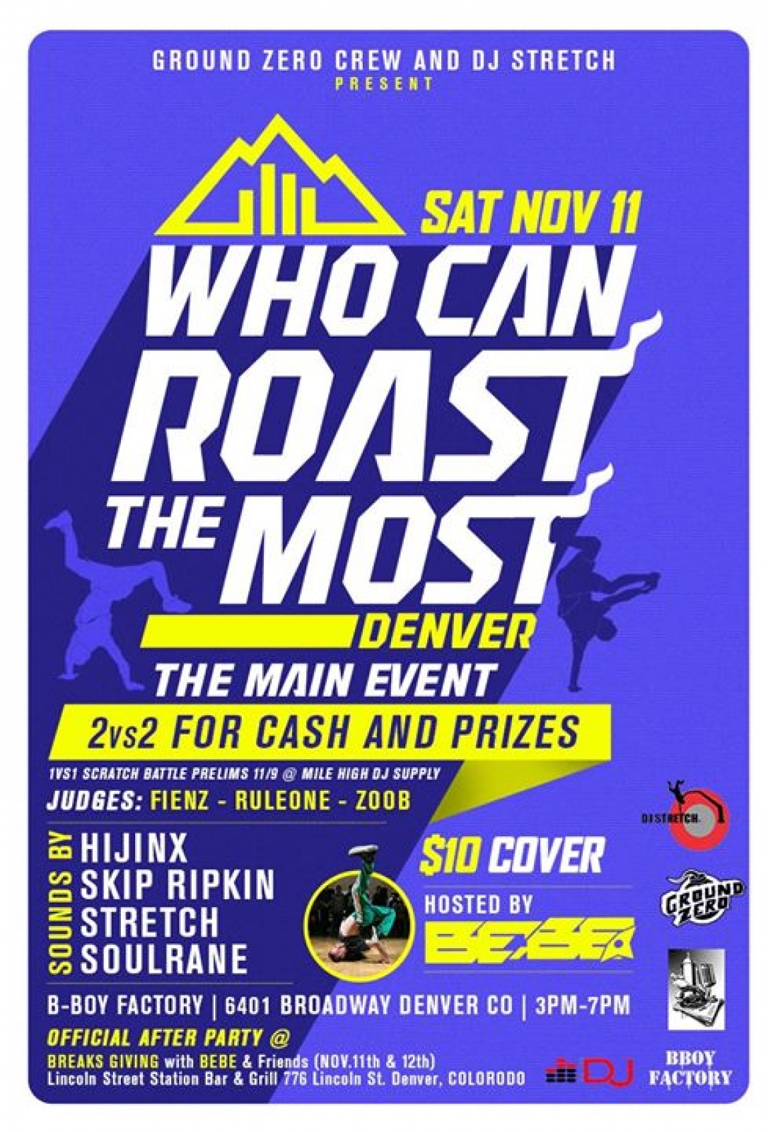 Who Can Roast the Most Denver 2017 poster