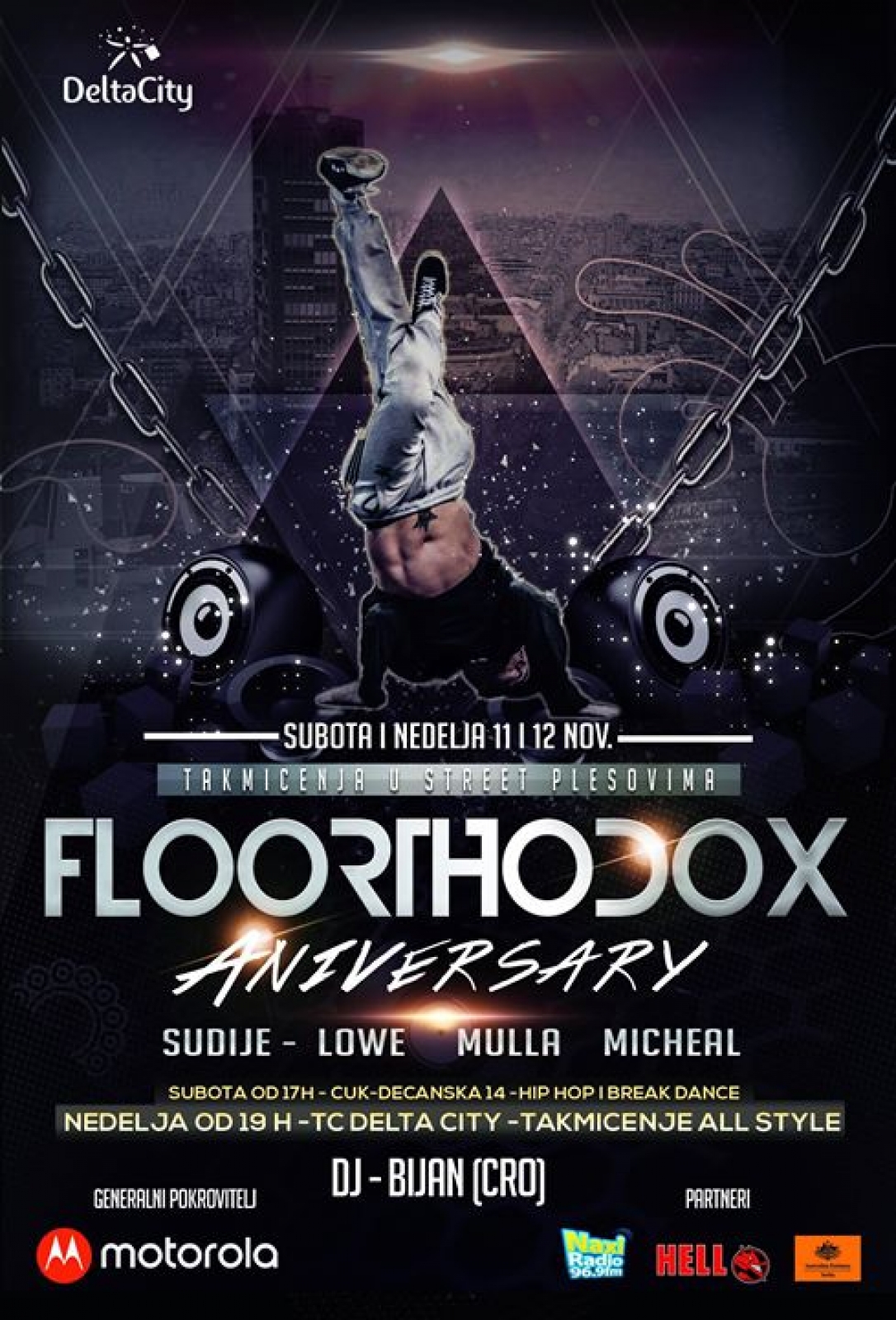 Floorthodox 3 year aniversary 2017 poster