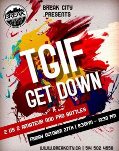 TGIF Get Down - Halloween Edition 2017