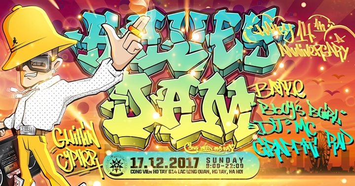 Halley Jam 2017 poster