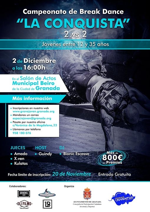 Campeonato de Break Dance 2017 poster