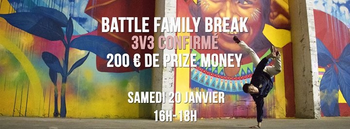 Battle Family Break 2018 poster