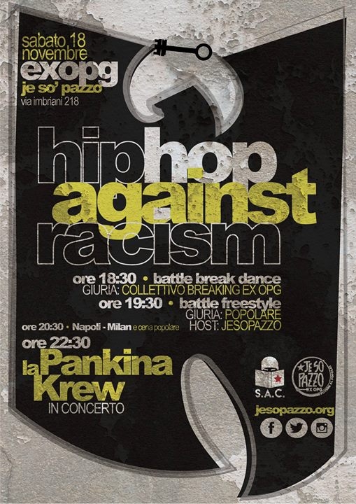 HipHop Against Racism 2017 poster