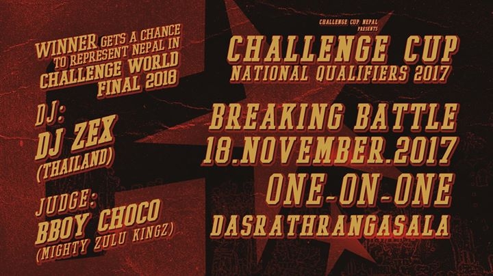 Challenge NEPAL 2017 poster
