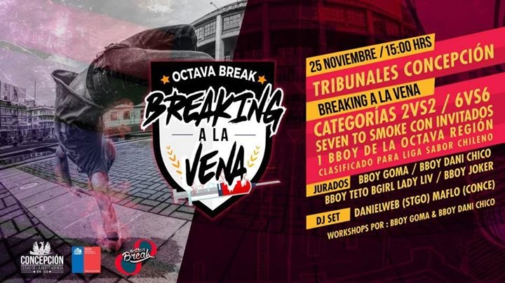 Breaking a la Vena 2017 poster