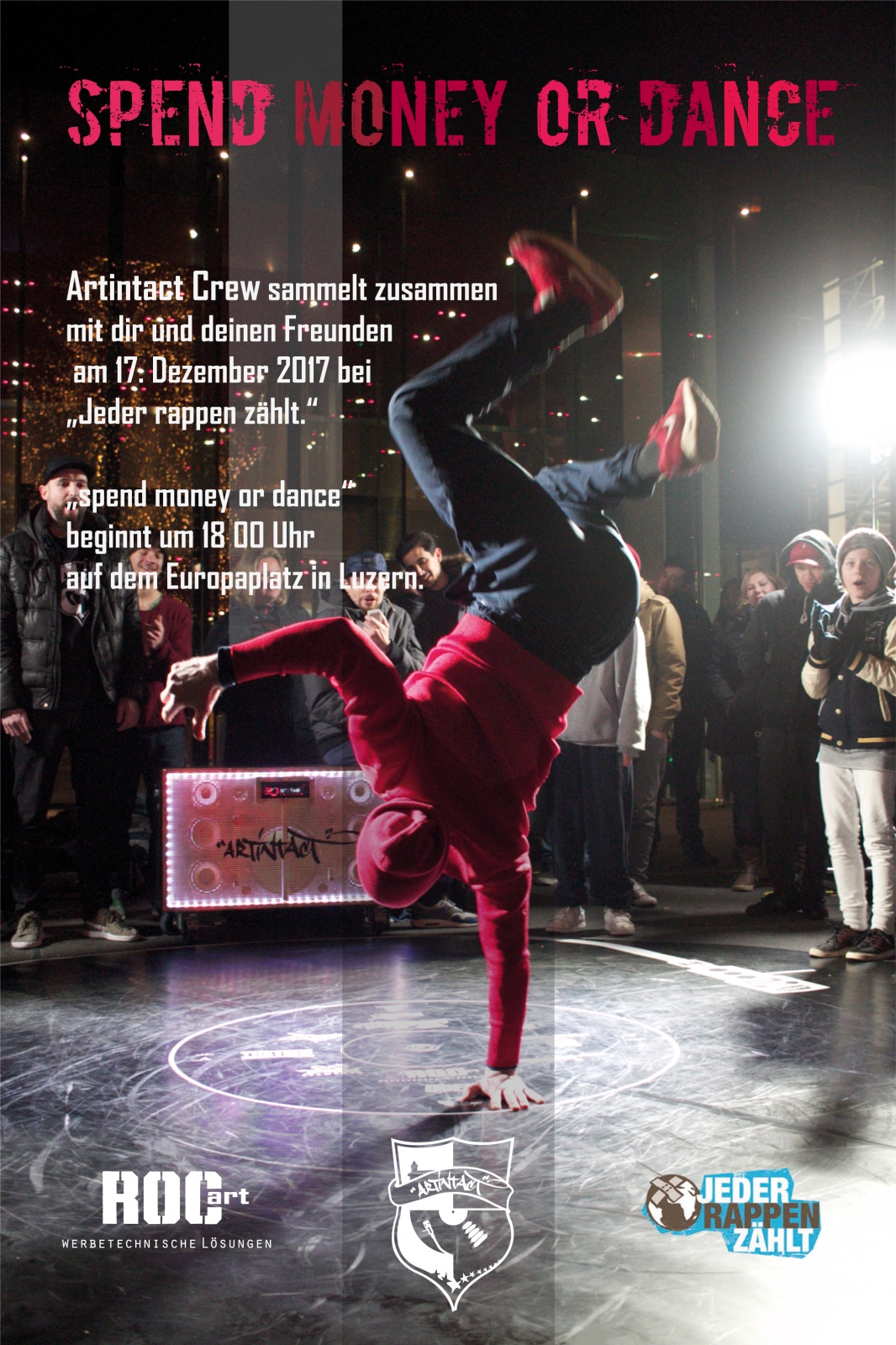 Spend Money Or Dance 2017 poster