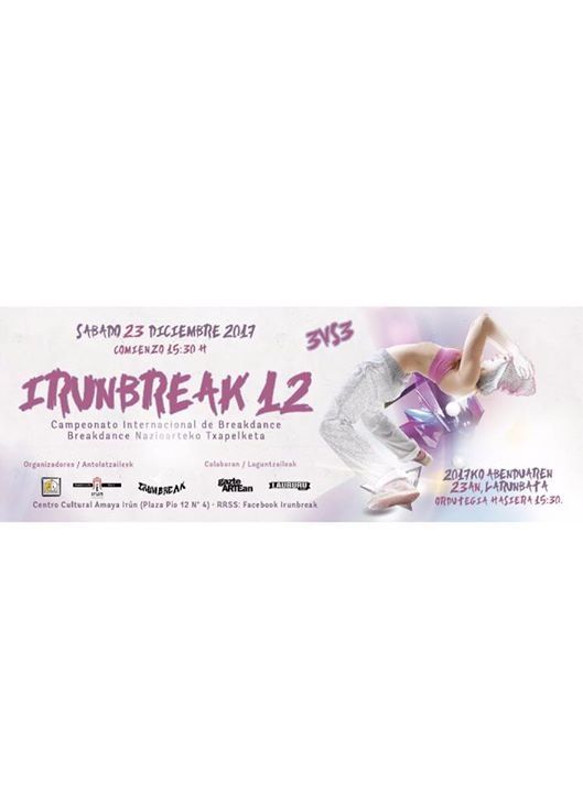 IrunBreak 2017 poster