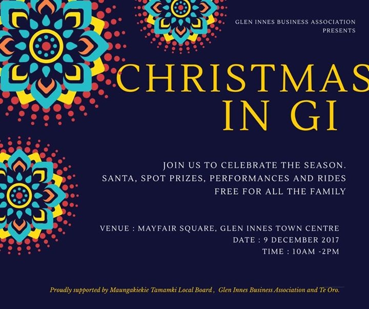 Christmas in GI 2017 poster