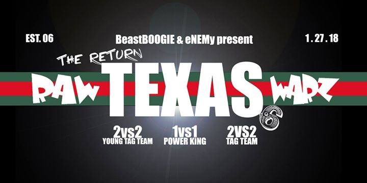 Raw Texas Warz 6 poster