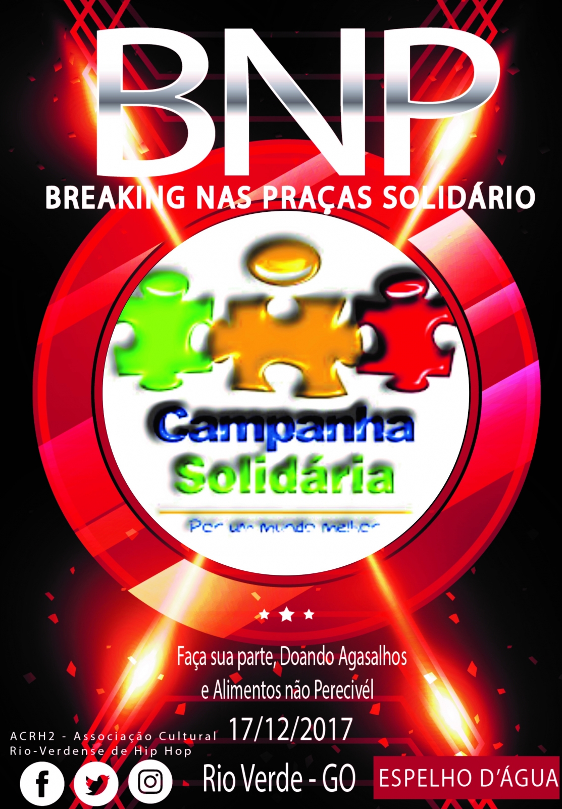 BNP - BREAKING NAS PRAÇAS SOLIDARIO poster