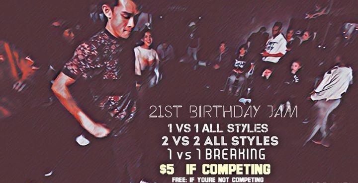 Christian Cadavos 21st Birthday Party/Jam 2018 poster