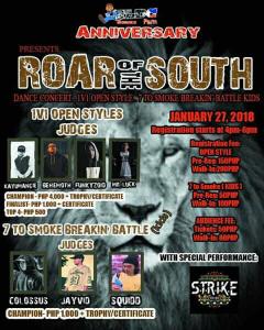 ELDC FAM Anniversary Roar of the South 2018