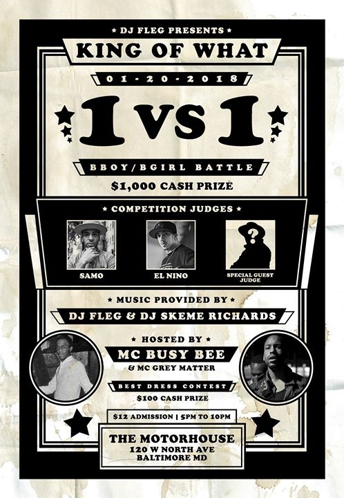 King of What 2018 poster