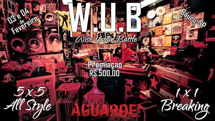 WUB Wise Urban Battle 2018 poster