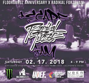 FloorGangz Anniversary x Radikal Forze Jam USA Qualifier 2018