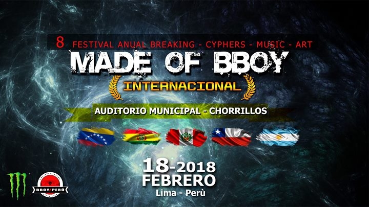 Made Of BBoy Internacional 2018 poster