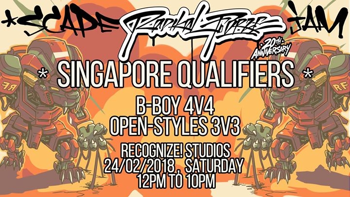 Radikal Forze Jam SG Qualifiers  2018 poster