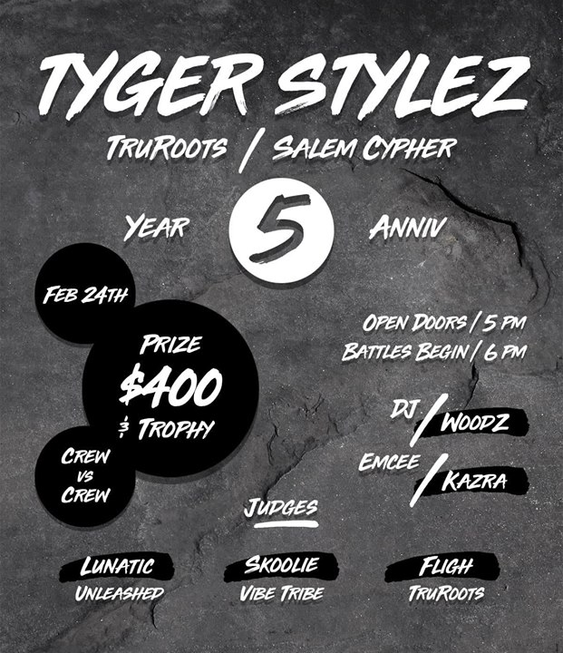 Tiger Style Anniversary 5 poster