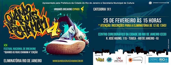 UrbaNós Breaking Cypher 2018 poster