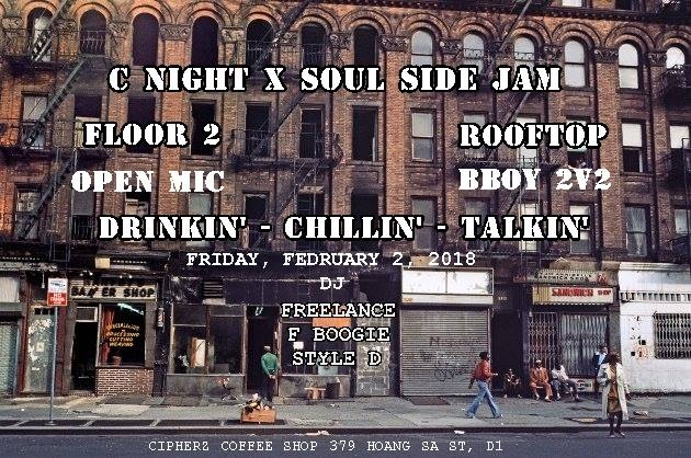 C Night 06 x Soul Side Jam 2018 poster