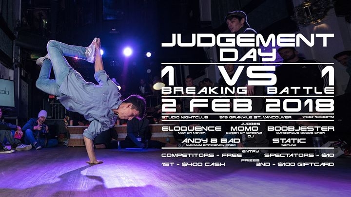 Judgement Day 2018 poster